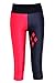 COCOLEGGINGS Womens Harley Quinn Digital Print Stretch Workout Capri Tights XL