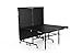 Killerspin MyT4 BlackPocket Table Tennis Table - Premium Pocket Design Ping Pong Table , 64.6 x 58.3 x 5.9 inches
