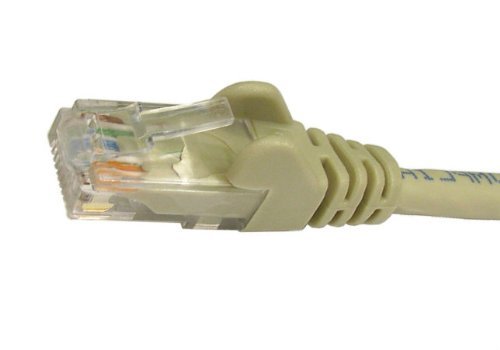 World of Data 10m GREY CAT5E (enhanced) Network Cable - Ethernet - LAN - Patch - Internet - Broadband - Router - Hub - Modem -10/100