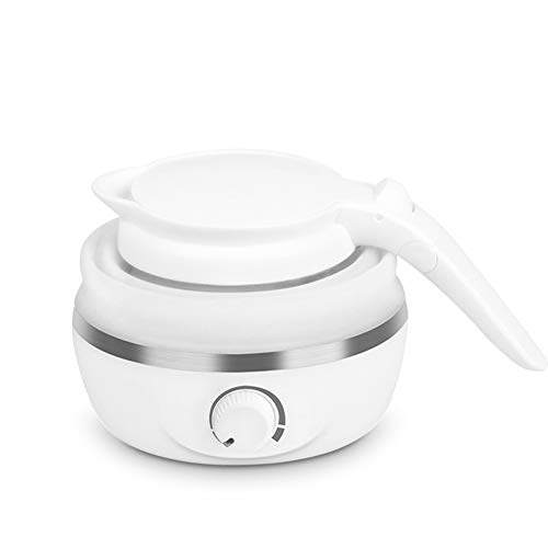 FMTMY Travel Foldable Electric Kettle Food Grade Silicone Portable Boil Dry Protection Dual Voltage