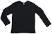 Earth Elements Big Kid's (Youth) Long Sleeve T-Shirt Small Black