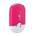 ThreeH Portable Mini Personal Fan Handheld USB Rechargeable Bladeless Air Conditioner Mute Electric Built-in Li-ion Battery Powered Desk Cooling Fan H-F015Pink