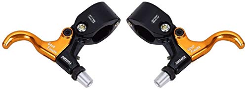 Dia Compe Goldfinger Fixie Track BMX Bike Brake Lever Left & Right Gold