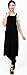 PERFEHAIR Black Hair Stylist Apron with Pockets, Professional Salon Hairdresser Barber Pet Groomers Smock Vest with Belt