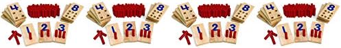 Excellerations PEGNUMBD Peg Number Boards (Fоur Paсk)