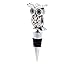 Cheers Owl Metal Wine Stopper - Elegant Vacuum Seal Reusable Bird Wild Life Animal Wine Bottle Stopper, Airtight Leak Proof Bottle Topper Cork Plug, Cute Home Decor & Bar Tool Accessory Unique Gift