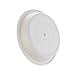 T4U 3.5 inch Plastic Garden Flower Planter Pot Saucer Trays Round for Holding Water Drips and Soil (Grey, Set of 10), Pallet Base Container for Holding Cactus Herb Indoor Outdoor Gardening