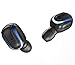 Compact Wireless Bluetooth 5.1 Noise Canceling Earbuds IPX7 Waterproof True Stereo Headphones 36 Hr Playtime Charging Case (with Built in Phone Charging Feature) in Ear Microphone for Sports Work Play