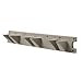 Suncast Wall Stud Mounted Garden Tool Hanger Organizer for Garage or Storage Space, 24 x 4.25 x 6 Inches, Holds Up to 6 Long Handled Tools