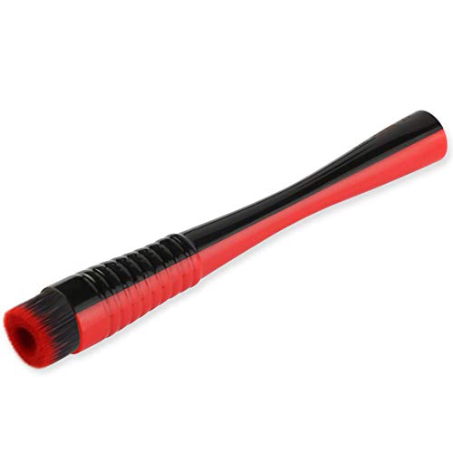 1Pcs Foundation Makeup Brush Pro BB CC Cream Liquid Power Cosmetic Essential Angle Flat Top Make Up Brush Tool Red red