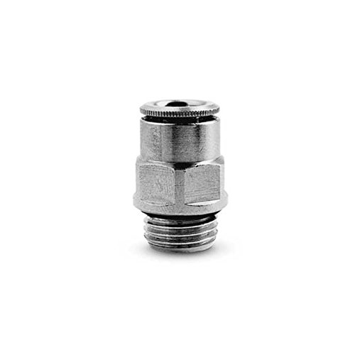 Camozzi 6512 6M5 Push In Fitting Male Stud, 6 mm Tube, M5 Thread (Pack