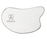 ENDIGLOW Anti-allergy Titanium Gua Sha Massage Tool - Professional Medical Grade Gua Sha Tool - Reduce Neck and Muscle Pain and Improve Mobility [Upgrade Big Square]