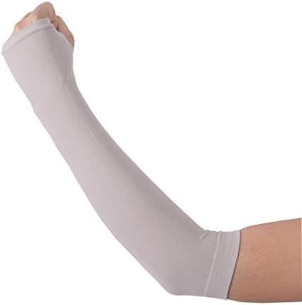Deargles Arm Sleeves,UV Protection Cooling or Warmer Arm Sleeves for Men Women Sunblock Protective Gloves Running Golf Cycling Driving Sleeves Tattoo Cover Arm Warmer UV protection sleeves 1 Pair Gray