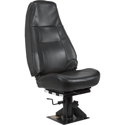 Routemaster Pedestal Seat - Black, Model# 1242039-544