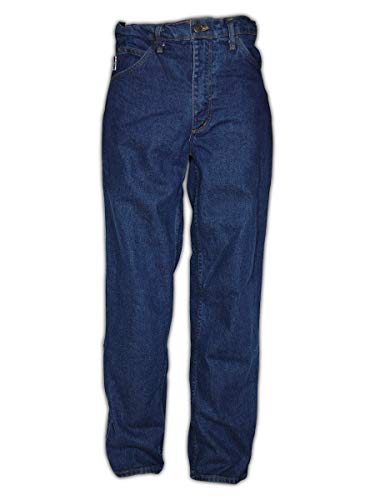 Cotton Indura Denim Unhemmed Jeans 