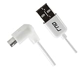 RND Apple Certified RIGHT ANGLE Cable for iPad iPhone iPod (3 feet/white)