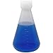 1000ml Conical Flask, PP Material, Molded Graduations, Screw Cap, Karter Scientific 237S3 (Single)
