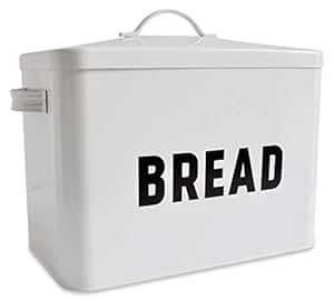 bread box extra kitchen storage metal countertop bin boxes corner claimed