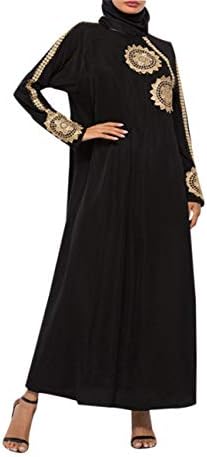 Long Dress Dubai Arabic Kaftan - Muslim Cotton Maxi Islamic Clothing Abaya for Women