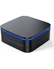 Mini PC Windows 10 Pro, 8GB RAM/128GB SSD Mini Desktop Computer Intel Celeron J3455 Processor, Quad Core Micro Computer 4K, Support mSATA, 2.5-inch SSD, 2.4G/ 5.0G WiFi, Gigabit Ethernet, HTPC