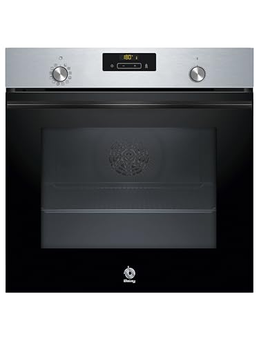 - Horno multifunción, 60 cm, Pirólisis y Aqualisis, Control Comfort, 10 recetas, Cristal Negro, 3HB4841X3