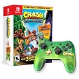Crash Bandicoot: N. Sane Trilogy &amp; Controller Bundle - Nintendo Switch