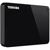 Toshiba Canvio Advance 1TB Portable External Hard Drive USB 3.0, Black (HDTC910XK3AA)