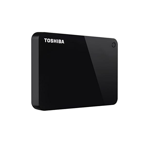 Toshiba HDTC910EK3AA Canvio Advance Tragbare Externe Festplatte USB 3.0, 1TB schwarz, Black – Bild 3