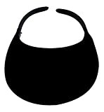 The No Headache Visor-Midsize, Black