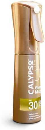 Calypso Glow Mist SPF30 Sun Spray Radiant Skin Glow Finish Water Resistant 100ml view 3