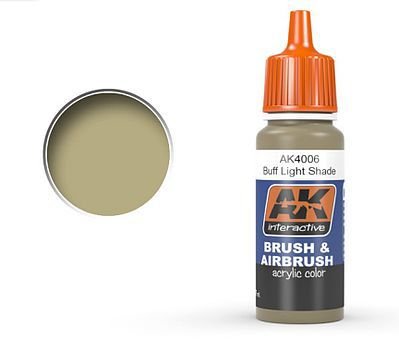 Buff Light Shade Acrylic Paint 17ml Bottle AK Interactive