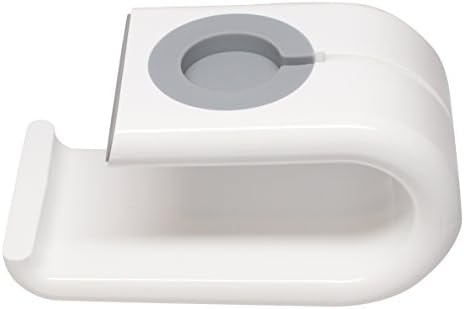 MixBin Charging Stand Smartwatch Charging Dock for Apple Watch / Apple iPhone - White