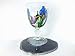 Agate Coaster Cup Mat Blue Colour 3.5 Inches - 4 Inches Natural Beautiful Blue Crystal Gemstone Agate Beverage Coasters for Drinks Gift Set of 4 with Feet