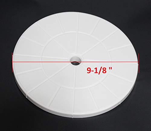image for JSP Manufacturing Swimming Pool Skimmer Cover Debris Canister Deck Lid