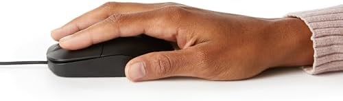 Paquete de 30 Ratón con 3 Botones y Cable USB (Negro)
