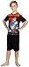 WWE Boys Jonh Cena Hustle, Loyalty, Respect Pajama Set, 3 Piece, Size 10/12