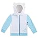 Cubcoats Light Fury Dragon - 2-in-1 Transforming Hoodie and Soft Plushie - How to Train Your Dragon - Glow in The Dark White