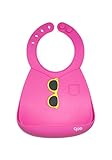 que Bibs - Soft & Adjustable Silicone Bibs (Summer Pink)