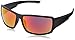 Dot Dash Exxellerator Oval Sunglasses,Black Satin,61 mm