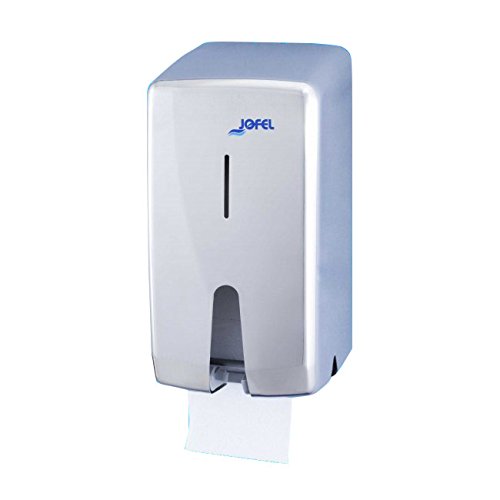 Jofel af55500 Futura Double Toilet Roll Holder, inox Gloss, Home, 2 Rolls