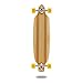 Laguna Longboard Collection | 36 inch Longboard Skateboards | Bamboo with Hard Maple Core | Cruising, Carving, Dancing, Freestyle ... (Carver)