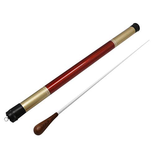Music Baton Orchestra Baton Band Conducting Baton with Tube Sleeve (Ebonylike)