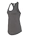Next Level Apparel Women's Ideal Racerback Tank - X-Large - Dark Gray