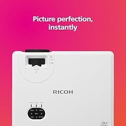 RICOH PJ WXL5860 Compact DLP Laser Projector