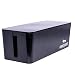 DMoose Cable Management Box Organizer for Cords, Power Strips or Surge Protectors, Hide Loose Wires Behind TVs, Home Office Computers, Office Desks, Entertainment Centers primary