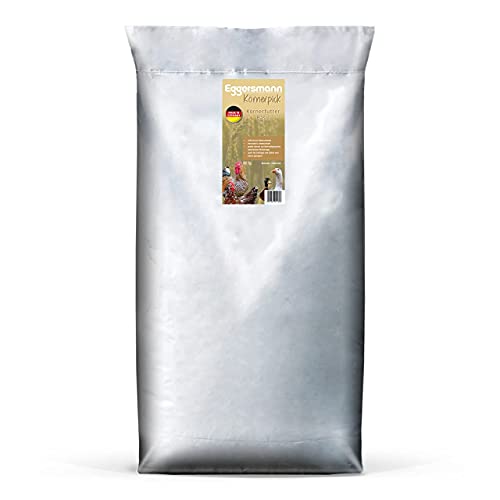 Eggersmann Körnerpick Hühnerfutter 25 kg Körnerfutter Basic - Basic Hühner Körnerfutter Geflügelfutter - Premium Körnermischung für Hühner Gänse und Enten – Bild 4