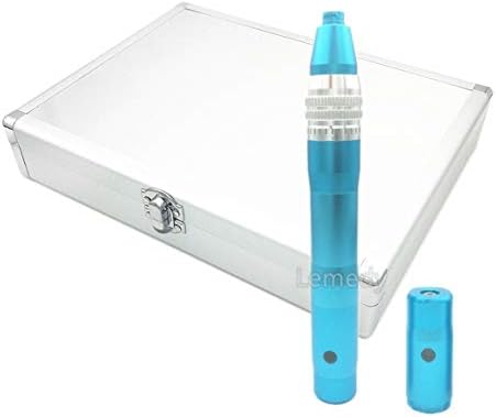 Wireless Derma Pen Auto Electric Stamp With 10pcs Needles Adjustable 0.25-2.5mm