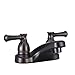 Dura Faucet (DF-PL700L-VB) Designer RV Lavatory Faucet - RV Bathroom Faucet For Travel Trailers, Campers, 5th Wheel (Venetian Bronze)