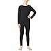 32 Degrees Weatherproof Big Boys Base Layer Thermal Shirt Long Underwear Set, Black  Smallthumb 1