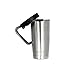 Travel Coffee Cup - Onebttl Woda 20 oz Insulated Tumbler, Stainless Steel Double Wall Vacuum Travel Mug + Easy-to-Grip Handle + Flip Top Spill proof Lid + Straw